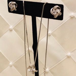 Beautiful set necklace and earrings